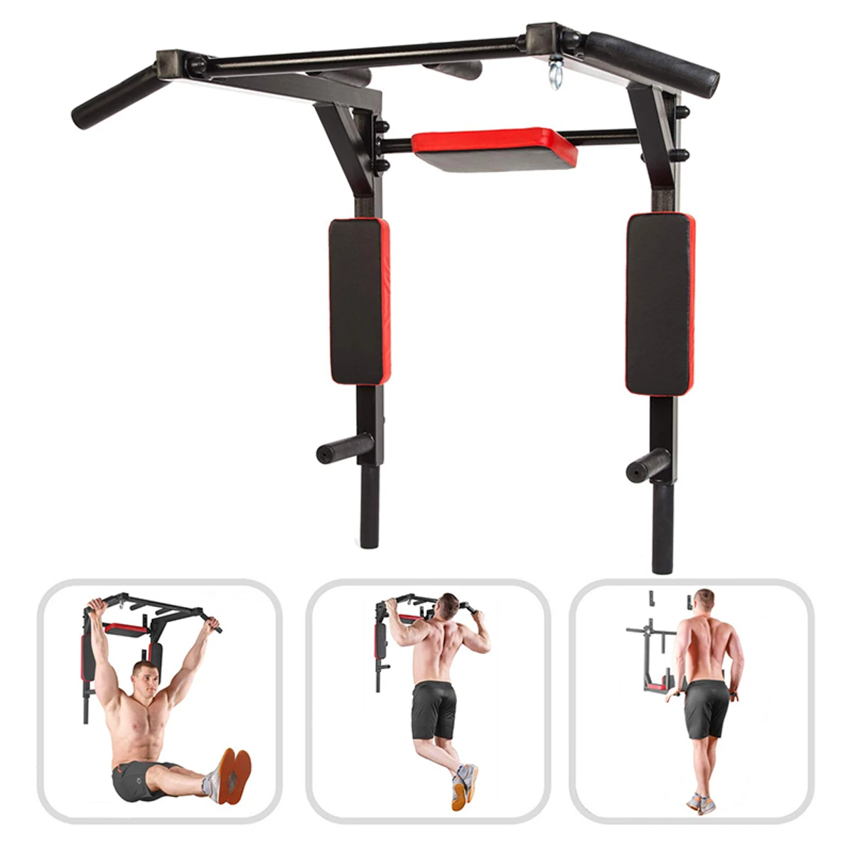 Special Quality Pull-Up And Dips Stations/Wall Mounted Parallel Bar