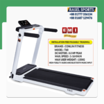 Conlin T60 Luxury Installation-Free Foldable Motorized Treadmill