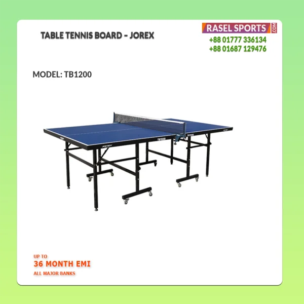 Table Tennis Board - Joerex - TB 1200