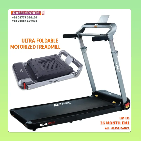 Voit 1818EB Ultra-Foldable Motorized Treadmill With B-Tech Technology