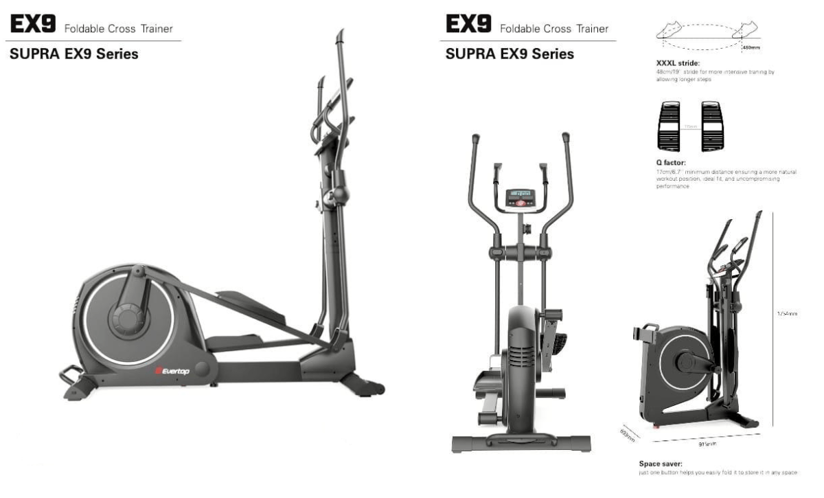 Ex9-Foldable-cross-trainer