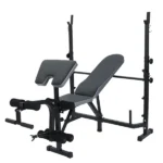 Olympic Weight Bench, Adjustable Weight Lift Bench Rack Set, Fitness Barbell Dumbbell Bench, Push Up Back Sit Up Bench,